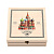 Шкатулка Народы России: 7 купажей чая, матрешка ручной работы с мини-вареньем внутри - миниатюра - рис 4.