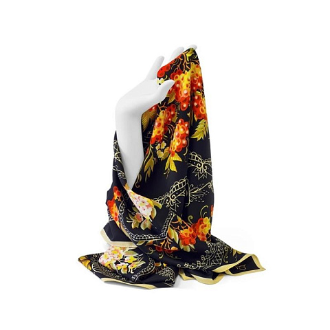 Подарочный шелковый платок "Поднос" - рис 5.