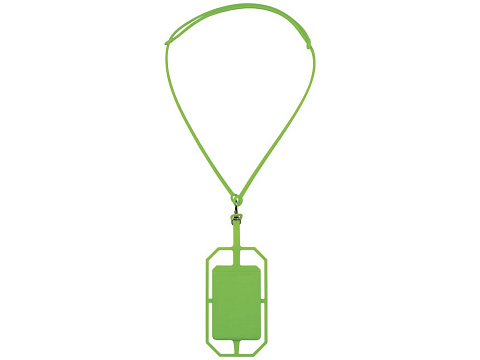 Картхолдер RFID со шнурком, лайм - рис 5.