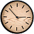Часы настенные Kiko, дуб - миниатюра - рис 2.