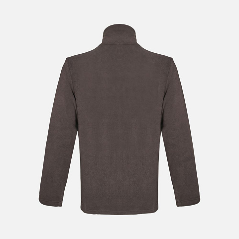 Куртка флисовая унисекс Nitro, коричневая - рис 3.