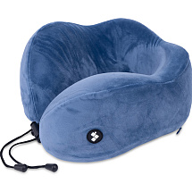 Подушка для путешествий с эффектом памяти Мемо Bluewinder Denim