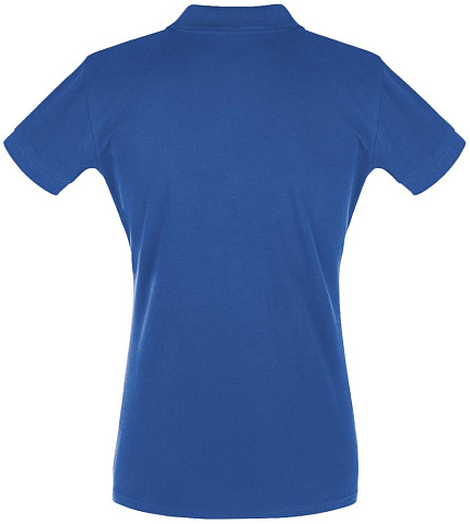 Рубашка поло женская Perfect Women 180 ярко-синяя - рис 3.