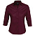 Рубашка женская с рукавом 3/4 Effect 140, бордовая - миниатюра - рис 2.
