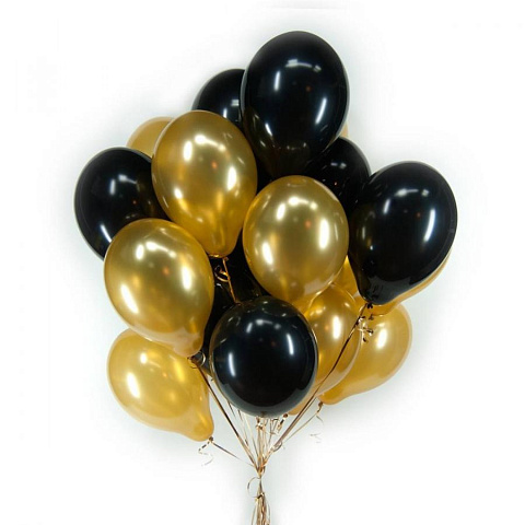 Набор воздушных шаров Black Gold