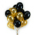 Набор воздушных шаров Black Gold - миниатюра