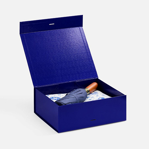 Коробка складная Rusetti, L, синяя - рис 4.