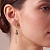 Серьги Brown-Gold - миниатюра - рис 3.