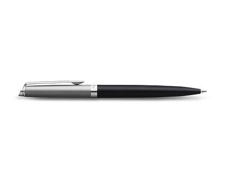 Шариковая ручка Waterman Hemisphere Entry Point Stainless Steel with Black Lacquer в подарочной упаковке - рис 4.