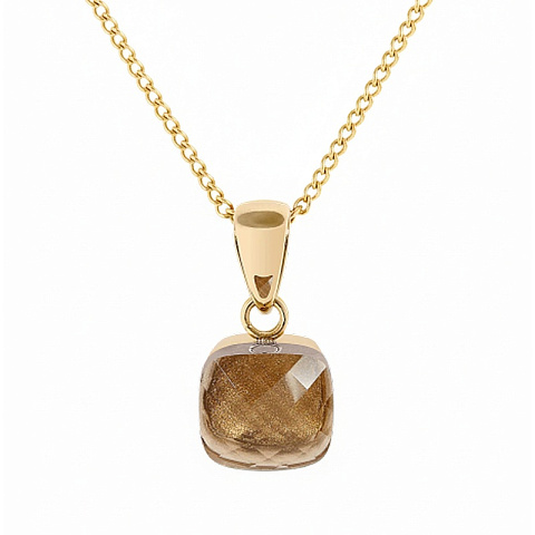 Колье FIRENZE (G) Smoked Topaz - рис 2.