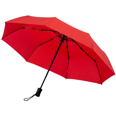 Зонт складной Monsoon, красный - рис 3.