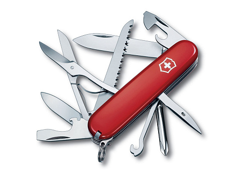 Нож перочинный VICTORINOX Fieldmaster, 91 мм, 15 функций, красный