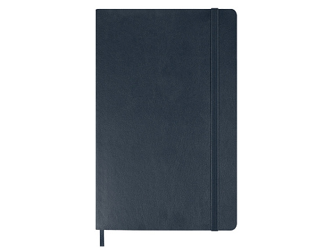 Записная книжка Moleskine Classic Soft (в линейку), Large (13х21см), сапфировый синий - рис 4.