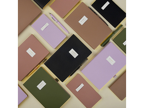 Еженедельник недатированный А6 Zefirс нашивкой, сиреневый - рис 7.