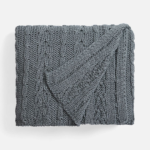 Плед Eloisa, серый меланж - рис 4.