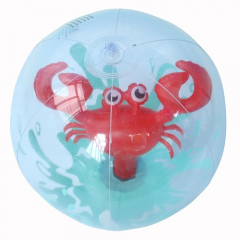 Надувной пляжный 3D мяч для детей - рис 3.