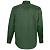 Рубашка мужская с длинным рукавом Bel Air, темно-зеленая - миниатюра - рис 3.