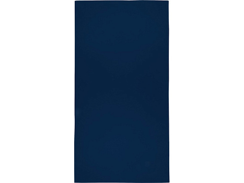 Lucas спортивное полотенце из переработанного полиэстера 70х140 см - Синий нэйви - рис 2.