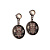 Серьги Сова Clara Bijoux A35532-22 BW - миниатюра