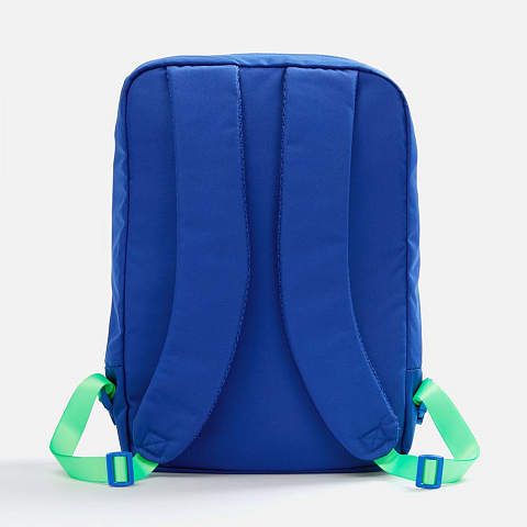 Рюкзак B2, синий с зелеными стропами - рис 3.