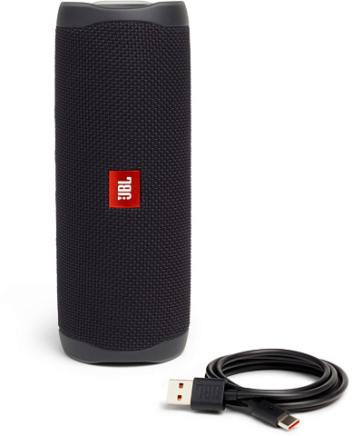 Беспроводная колонка JBL Flip 5, черная - рис 6.