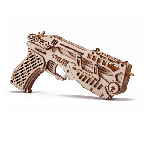 Конструктор деревянный Пистолет с мишенями - рис 4.