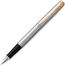 Перьевая ручка Parker Jotter Stainless Steel GT, Mblue