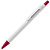 Ручка шариковая Chromatic White, белая с красным - миниатюра - рис 2.