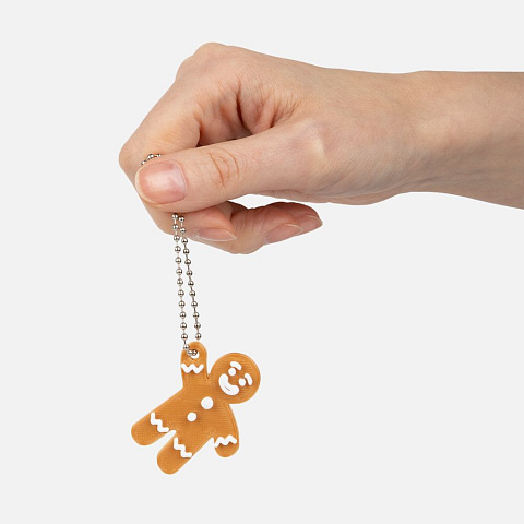 Мини-подвеска «Пряник», человечек - рис 3.