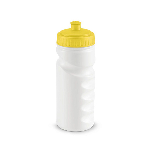 Бутылка для велосипеда Lowry, белая с желтым - рис 2.