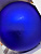 Оформительский шар Finery, 10 см, матовый синий - миниатюра - рис 5.