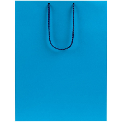 Пакет бумажный Porta XL, голубой - рис 3.
