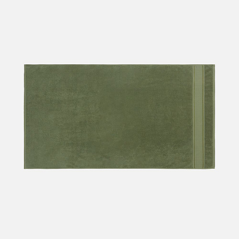 Полотенце махровое Terrychic XL, зеленое - рис 3.