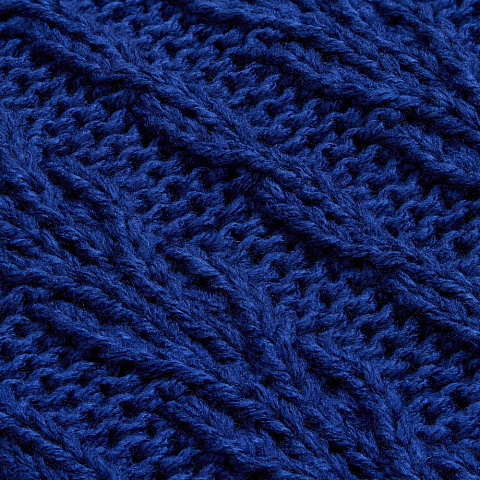 Плед Eloisa, темно-синий (кобальт) - рис 5.