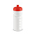 Бутылка для велосипеда Lowry, белая с красным - миниатюра