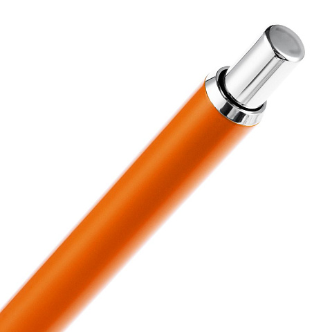 Ручка шариковая Slim Beam, оранжевая - рис 3.