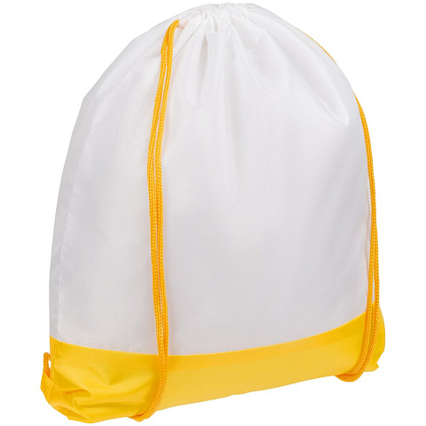 Рюкзак детский Classna, белый с желтым - рис 2.