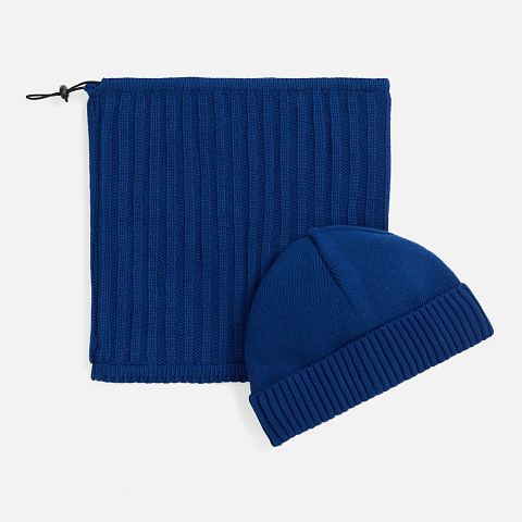 Шапка ComFleece, темно-синяя (кобальт) - рис 4.