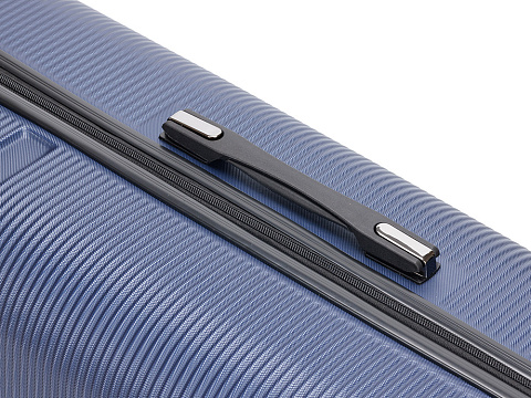 Чемодан TORBER Onego, синий, ABS-пластик, 79,5 х 51 х 29 см, 103 л - рис 9.