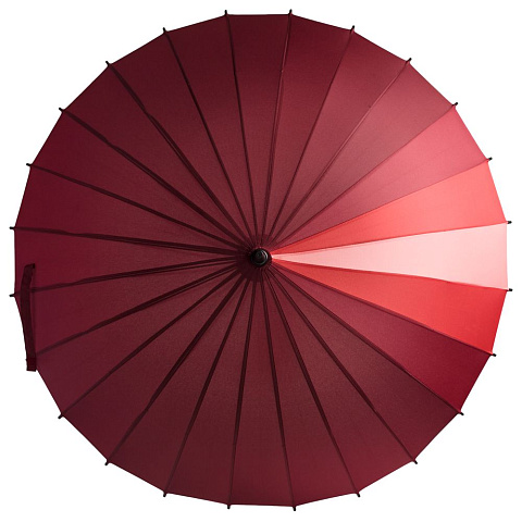 Зонт-трость «Спектр», красный - рис 2.