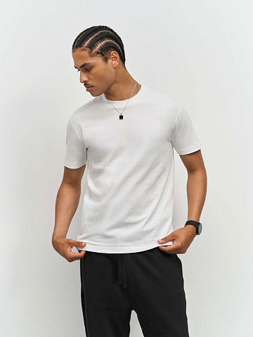 Футболка унисекс Cliff, белая - рис 6.