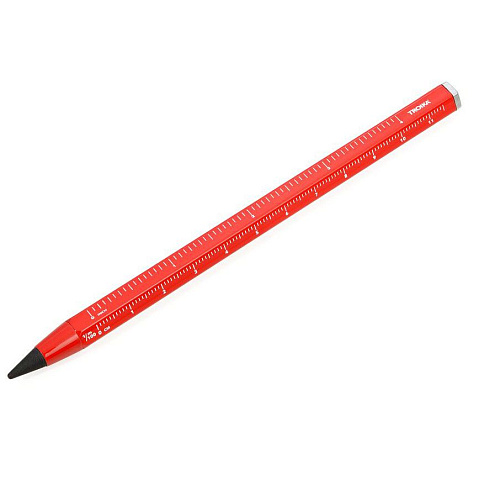 Вечный карандаш Construction Endless, красный - рис 2.