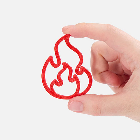 Подвеска Industry, 3D-печать на заказ, огонь - рис 5.