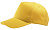 Бейсболка Buzz, желтая - миниатюра