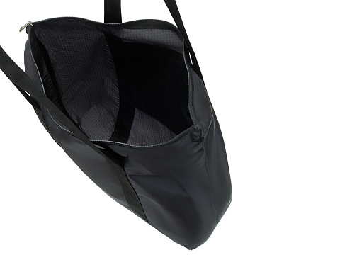 Сумка складная TORBER, черный, полиэстер, 48x33x12 см - рис 5.