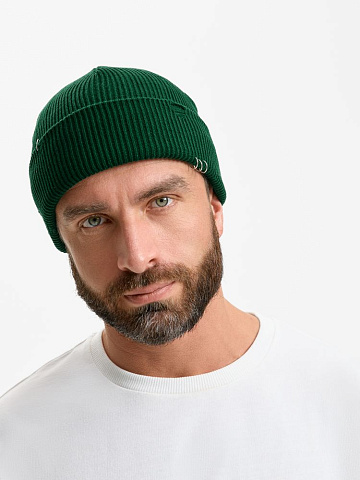 Шапка Ribelle, темно-зеленая (хвойная) - рис 5.