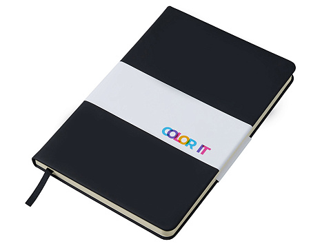 Бизнес-блокнот С3 софт-тач с магнитом, твердая обложка, 96 листов, черный - рис 10.