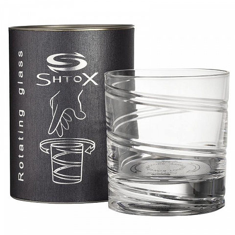 Вращающийся стакан для виски из хрусталя Shtox - рис 2.