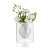 Стеклянная ваза "Невесомость" - миниатюра