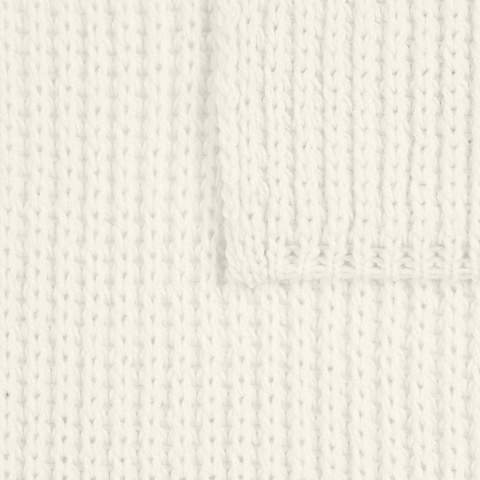 Шарф Nordkapp, белый (молочный) - рис 4.